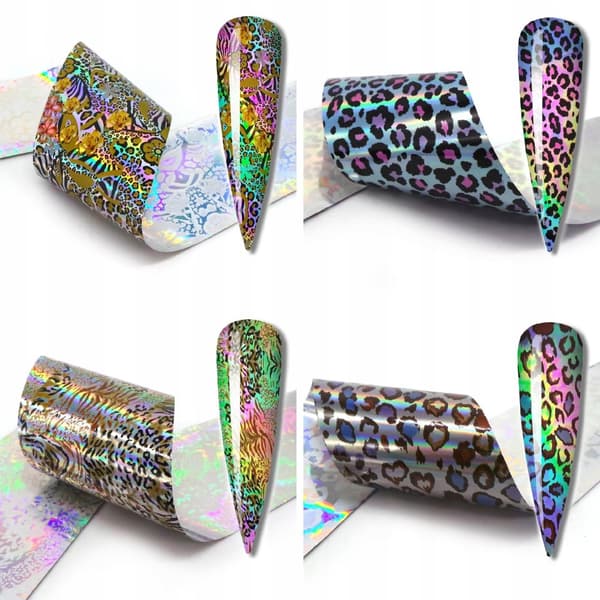 Transferfolie 10 cm x 4 cm Panther-set 10 st