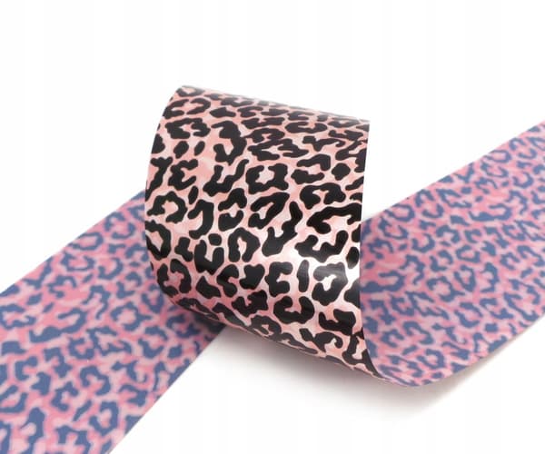 SIIRTOKALVO 10cm x 4cm LEOPHER SEBRA HOLO