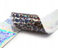 Pikkukuva 3 / 11: SIIRTOKALVO 10cm x 4cm LEOPHER SEBRA HOLO