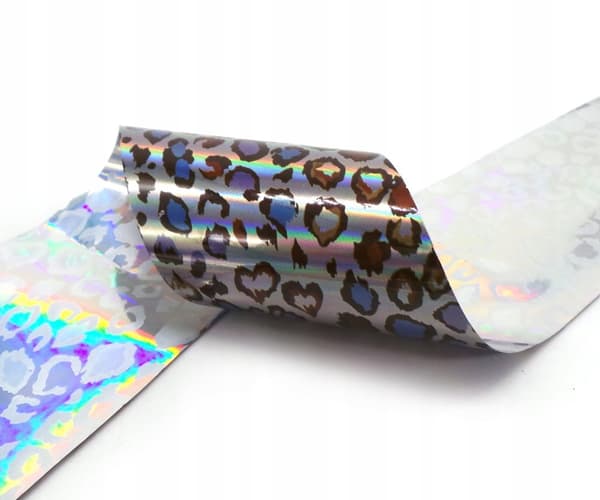 SIIRTOKALVO 10cm x 4cm LEOPHER SEBRA HOLO