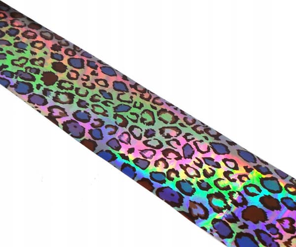 SIIRTOKALVO 10cm x 4cm LEOPHER SEBRA HOLO