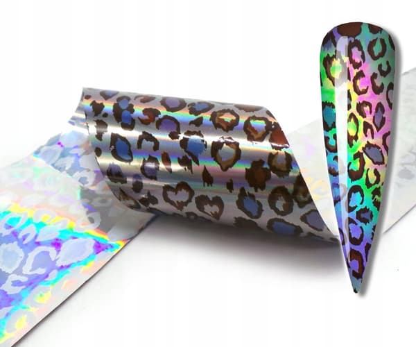 SIIRTOKALVO 10cm x 4cm LEOPHER SEBRA HOLO