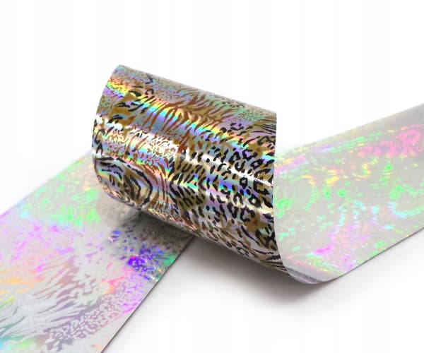SIIRTOKALVO 10cm x 4cm LEOPHER SEBRA HOLO