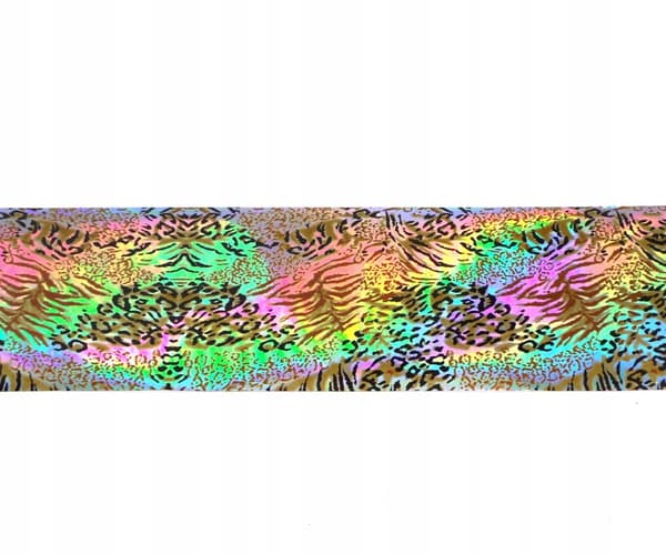 SIIRTOKALVO 10cm x 4cm LEOPHER SEBRA HOLO