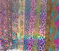 Miniatyrbild 9 av 11: Transferfilm 10cmx4cm brun leopardprickig
