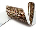 Miniatyrbild 1 av 11: Transferfilm 10cmx4cm brun leopardprickig
