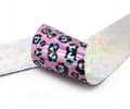 Pikkukuva 3 / 11: SIIRTOFOLIO 10cm x 4cm VAALEANPUNAINEN HOLO-LEOPARDI