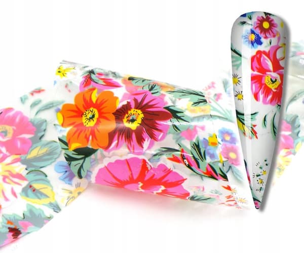 TRANSFERFOIL 10 cm x 4 cm BLOMSTER MEADOW FOLK