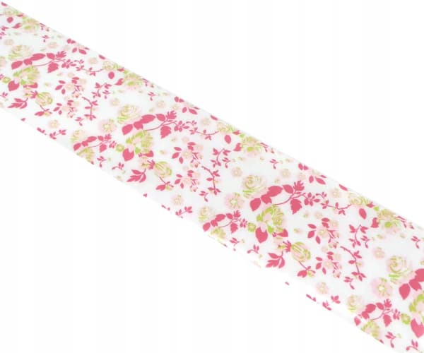 Transferfolie 10 cm x 4 cm blommönster