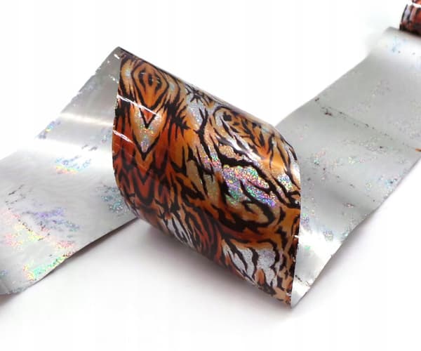 SIIRTOFOLIO 10cm x 4cm TIIKERINTURKKI HOLO