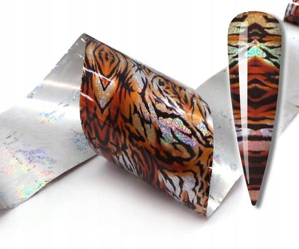 SIIRTOFOLIO 10cm x 4cm TIIKERINTURKKI HOLO