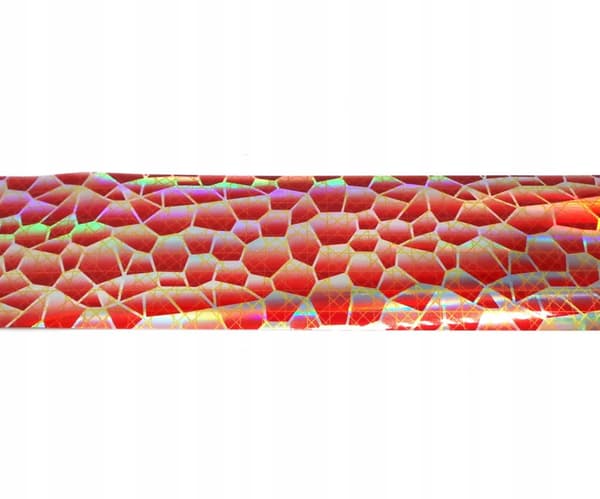 Transferfolie 10 cm x 4 cm giraffmosaik holografisk