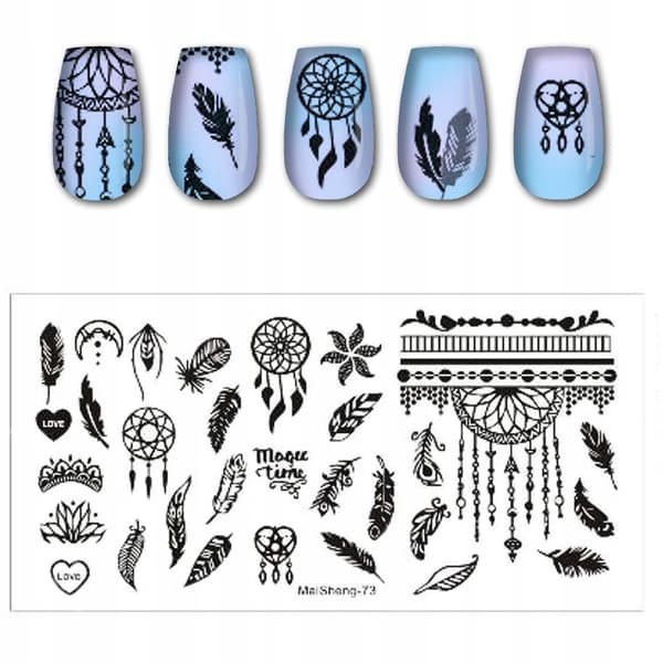 Nail Art leimalevy MaiSheng-73