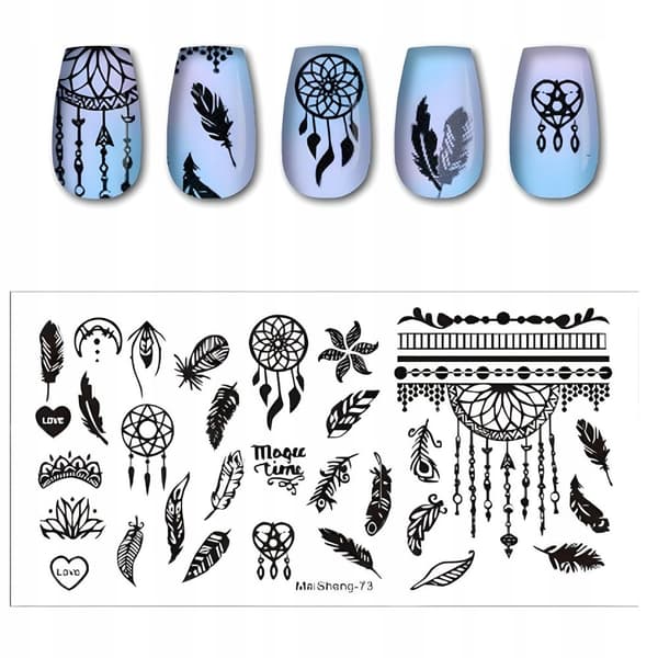 Nail Art leimalevy MaiSheng-73