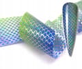 Pikkukuva 1 / 11: SIIRTOFOLIO 10cm x 4cm MERENNEITO, SIMPUKKA, OMBRE