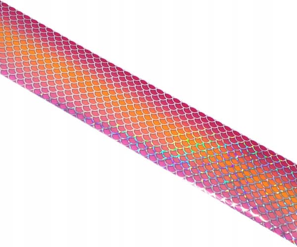 TRANSFERFOIL 10 cm x 4 cm HAVFRUE, SKAL, OMBRE