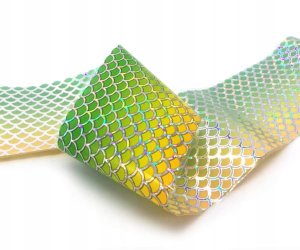 TRANSFERFOIL 10cmx4cm SJÖJUNGFRUNK, SNÄCK, OMBRE