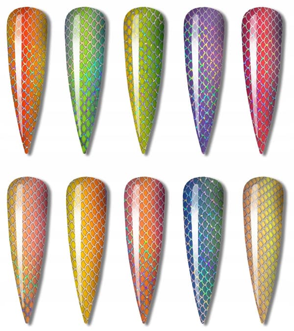 SIIRTOFOLIO 10cm x 4cm MERENNEITO, SIMPUKKA, OMBRE