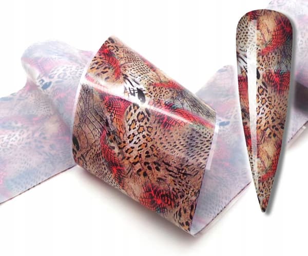 Transferfilm 10cmx4cm Leopardprickig gepard