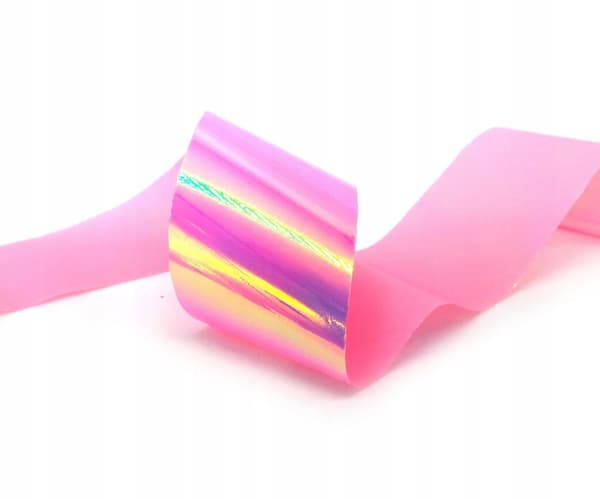 Transferfolie 10x2,5cm Opal Havfrue Aurora Pink