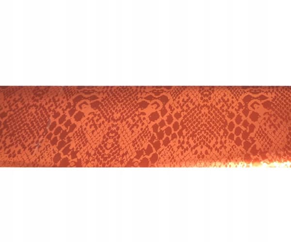 SIIRTOKALVO 10cm x 4cm KÄÄRMEENNAHKA, METALLINEN KÄÄRMEENKUVA