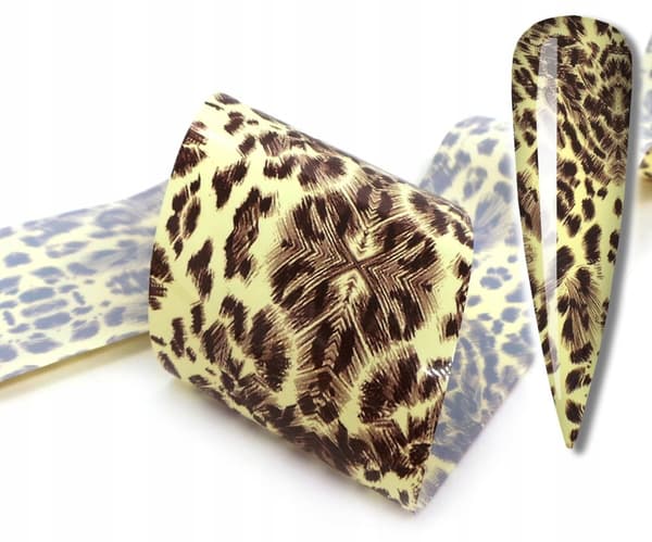 SIIRTOKALVO 10cm x 4cm LEOPARDITÄPLÄGEPARTTI