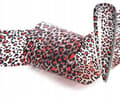 Pikkukuva 1 / 11: SIIRTOKALVO 10cm x 4cm PUNAINEN LEOPARDI LÄPPU