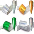 Miniatyrbild 3 av 11: 10x TRANSFERFOIL 10x2,5cm HOLOGRAFISK SET
