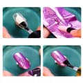 Miniatyrbild 7 av 11: 10x TRANSFERFOIL 10x2,5cm HOLOGRAFISK SET
