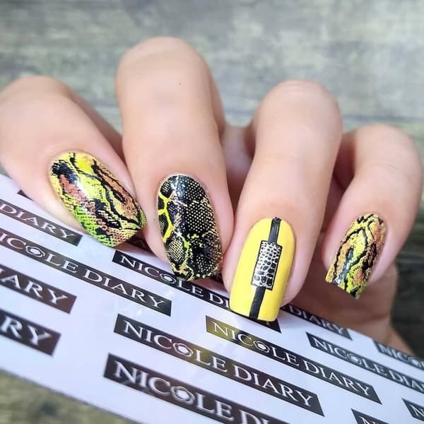Neglekunst stemplingsplade ZEBRA PANTHER