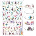 Pikkukuva 1 / 11: Kynsien koristelutarrat, vesivärikuviot