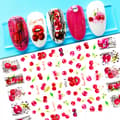 Miniatyrbild 4 av 11: Nagelkonst Stickers Designs KÖRSBÄR