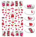 Miniatyrbild 1 av 11: Nagelkonst Stickers Designs KÖRSBÄR