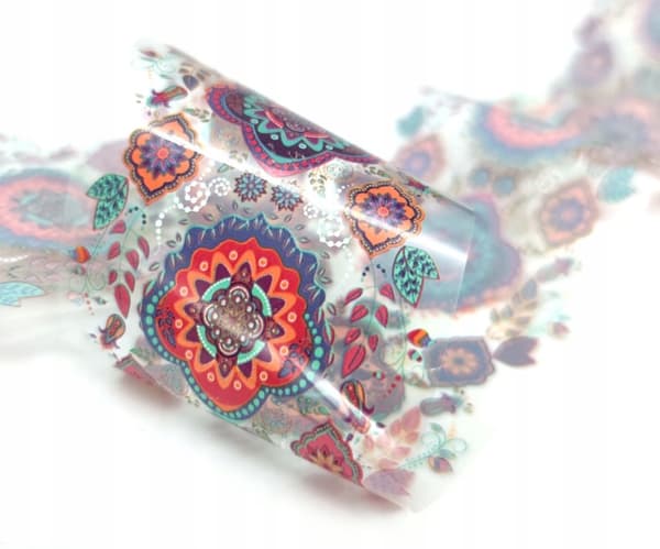 TRANSFERFOIL 10cmx4cm MANDALA, BLOMMOR