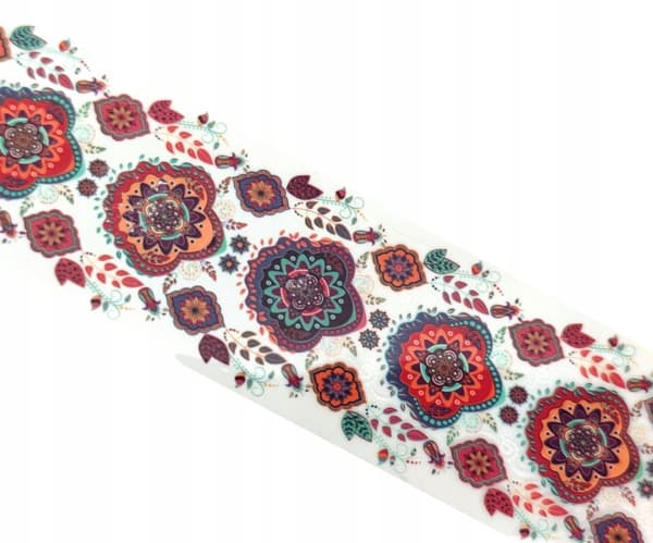 TRANSFERFOIL 10cmx4cm MANDALA, BLOMMOR