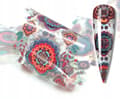 Miniatyrbild 1 av 11: TRANSFERFOIL 10cmx4cm MANDALA, BLOMMOR