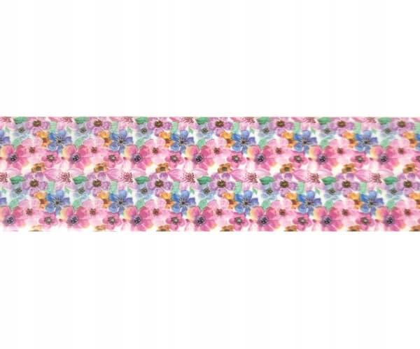 Transferfolie 10 cm x 4 cm Blomster eng forår
