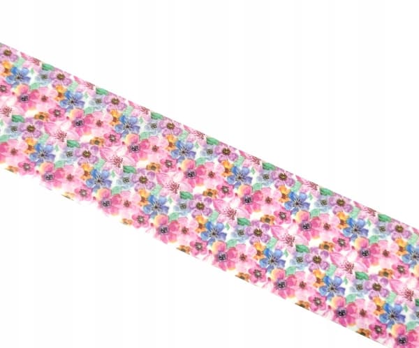 Transferfolie 10 cm x 4 cm Blomster eng forår