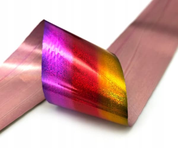 Kynsien siirtofolio 10cm x 4cm Rainbow Holo