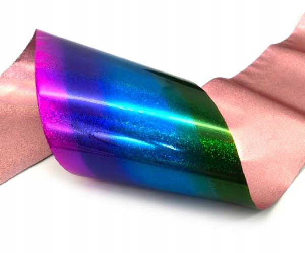 Kynsien siirtofolio 10cm x 4cm Rainbow Holo