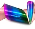 Pikkukuva 1 / 11: Kynsien siirtofolio 10cm x 4cm Rainbow Holo