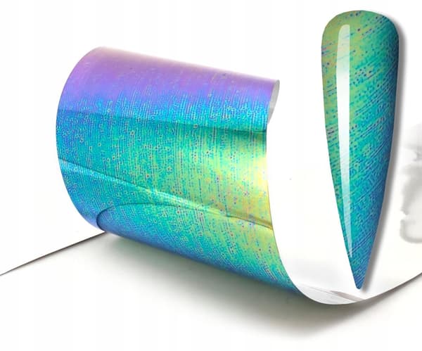 Transferfolie för naglar 10cmx4cm OMBRE