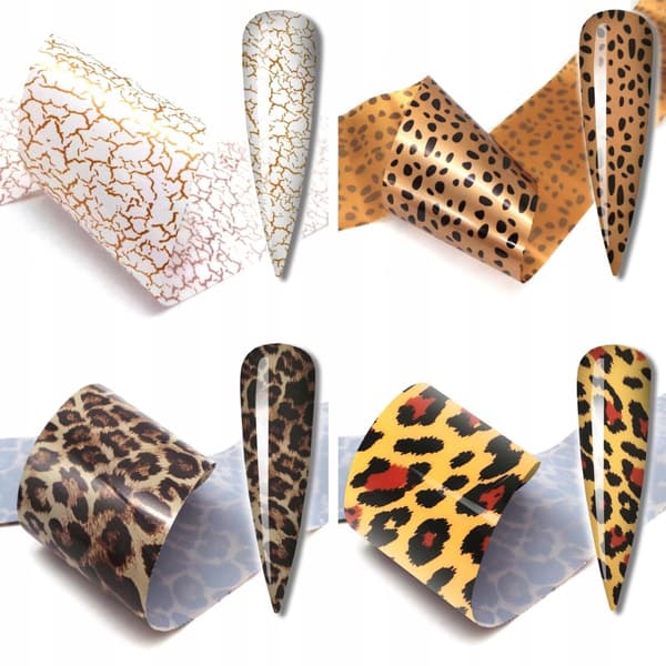 10x TRANSFERFOIL 50cmx4cm MARMORPLÄTTAR SET