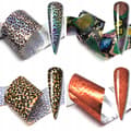 Miniatyrbild 4 av 11: 10x TRANSFERFOIL 50cmx4cm MARMORPLÄTTAR SET