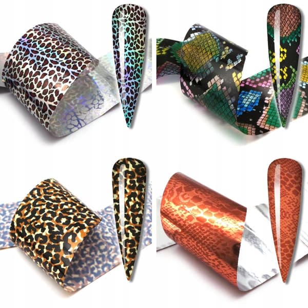 10x TRANSFERFOIL 50cmx4cm MARMORPLÄTTAR SET