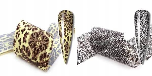 10x Transferfolie 50cmx4cm Leopardsæt