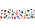 Miniatyrbild 2 av 11: TRANSFERFOIL för naglar 10cmx4cm BLOMMOR