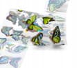 Miniatyrbillede 7 af 11: Transferfolie til negle 40 cm x 4 cm sommerfugle Holo