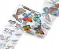 Pikkukuva 7 / 11: Kynsien siirtofolio 40cm x 4cm Butterflies Holo