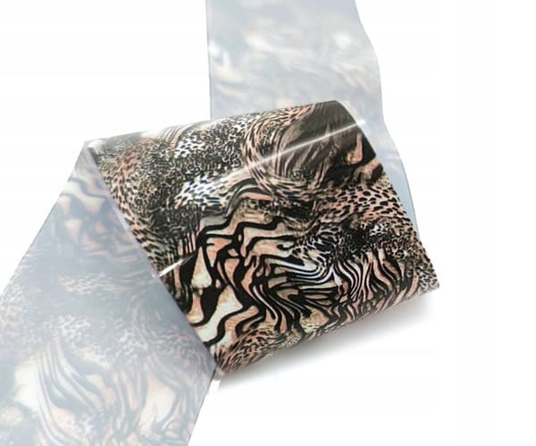 Kynsien siirtofolio 10cm x 4cm Tiger